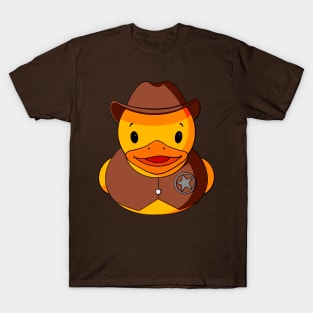 Sheriff Rubber Duck T-Shirt